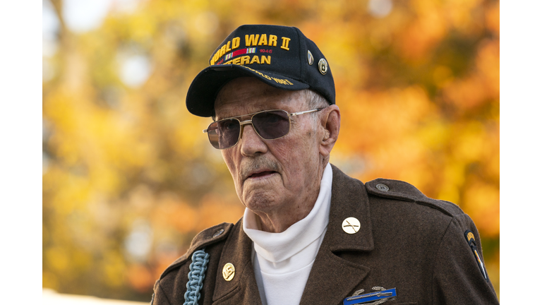 Centennial Ceremony Held At Tomb Of The Unknown Soldier In Arlington Cemetery
