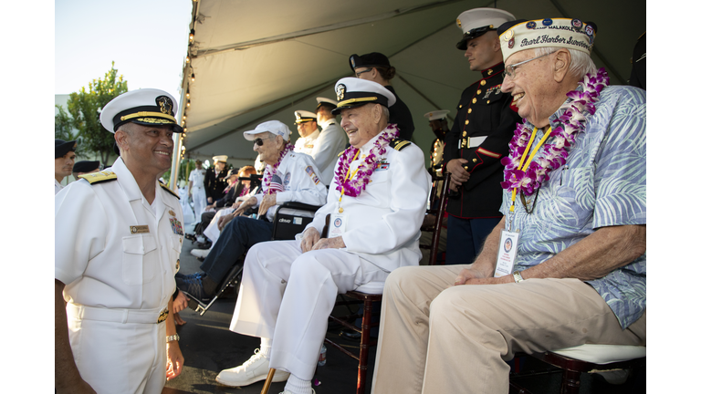 Pearl Harbor Commemorates 78th Anniversary Of World War II Attacks