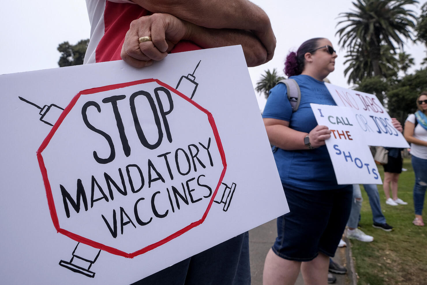 US-HEALTH-VIRUS-VACCINE-DEMONSTRATION