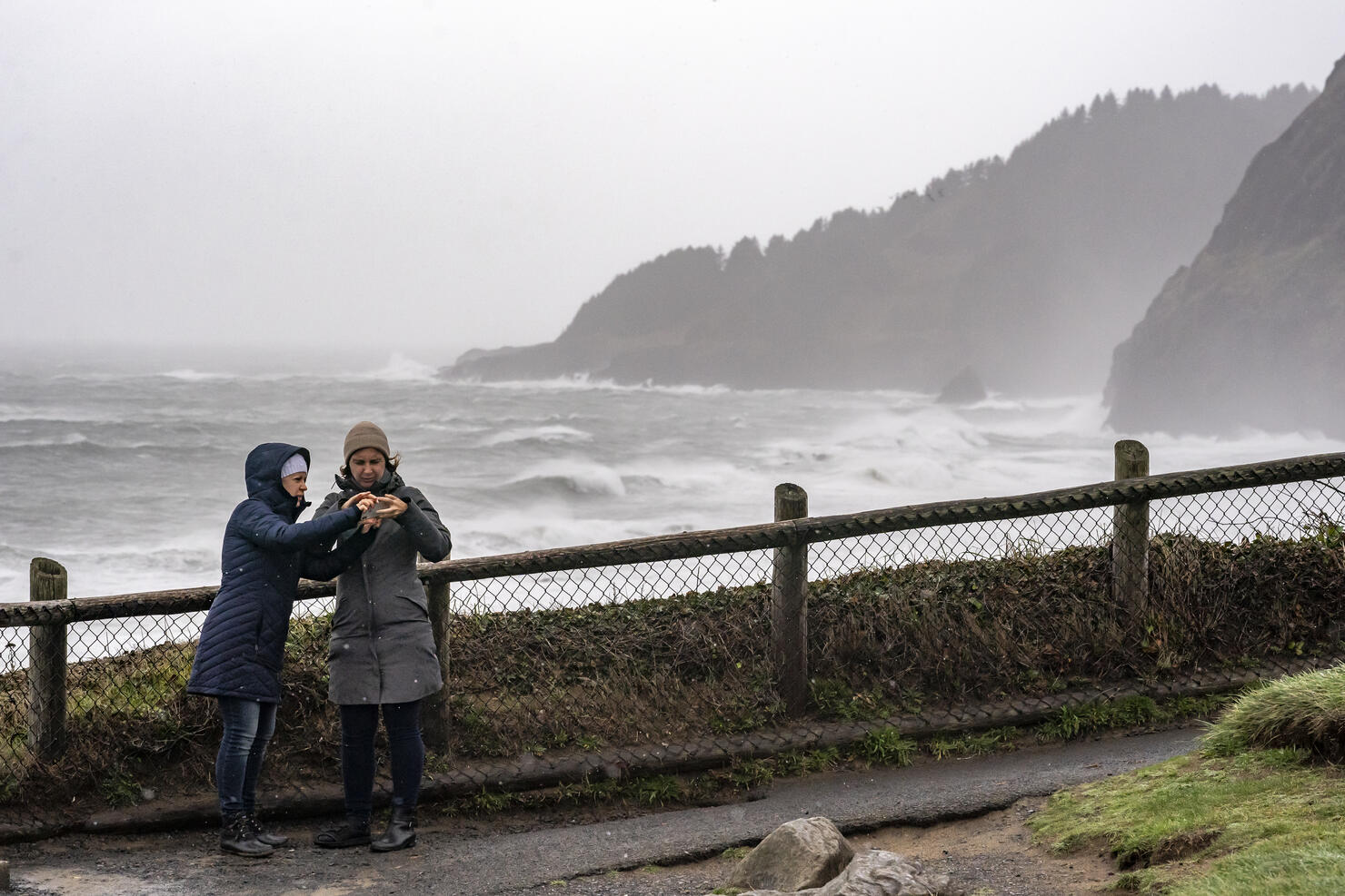 "Bomb Cyclone" Brings Heavy Precipitation To Northwest United States