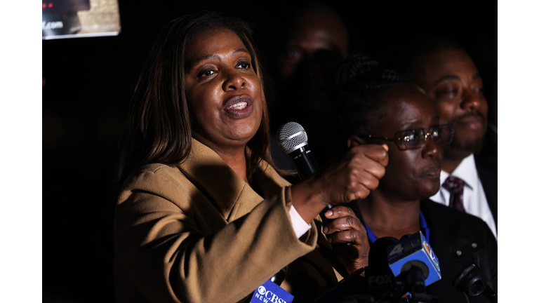 New York Gubernatorial Candidate Letitica James And NYC Mayoral Candidate Eric Adams Attend Get Out The Vote Rally