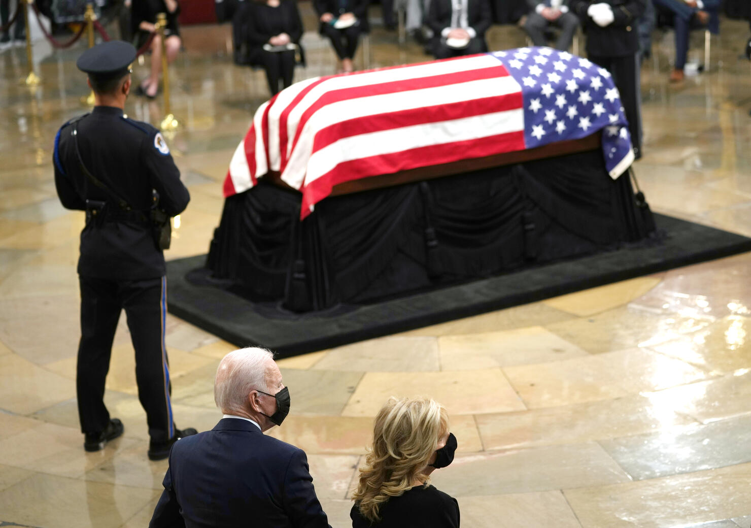 Bob Dole Lies In State At U.S. Capitol