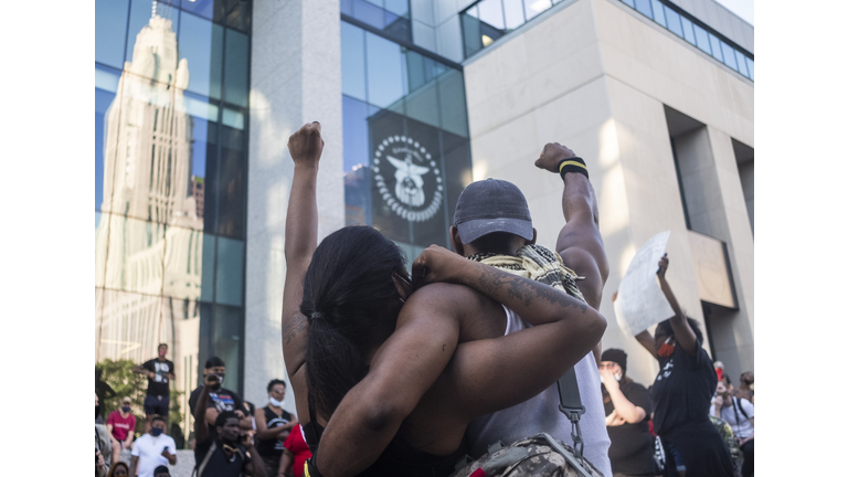 Protests Continue In Columbus, Ohio As Cities Across The Country Turn Violent