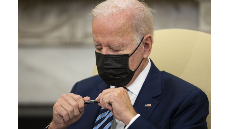 President Biden Meets With Leaders Of Mexico And Canada In The White House