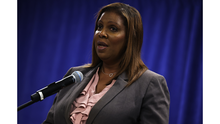 New York Attorney General Letitia James Makes Announcement On Criminal Justice Reform