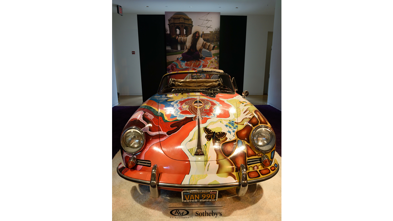 US-SOTHEBYS-JANIS JOPLIN-PORSCHE