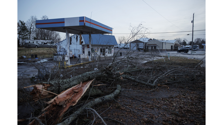 Swath Of Tornadoes Tear Through Midwest