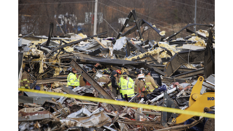 Swath Of Tornadoes Tear Through Midwest