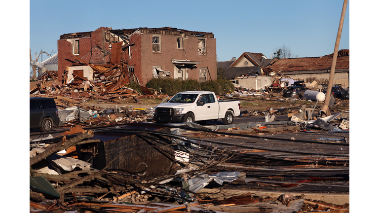 Swath Of Tornadoes Tear Through Midwest