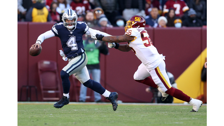 Dallas Cowboys v Washington Football Team