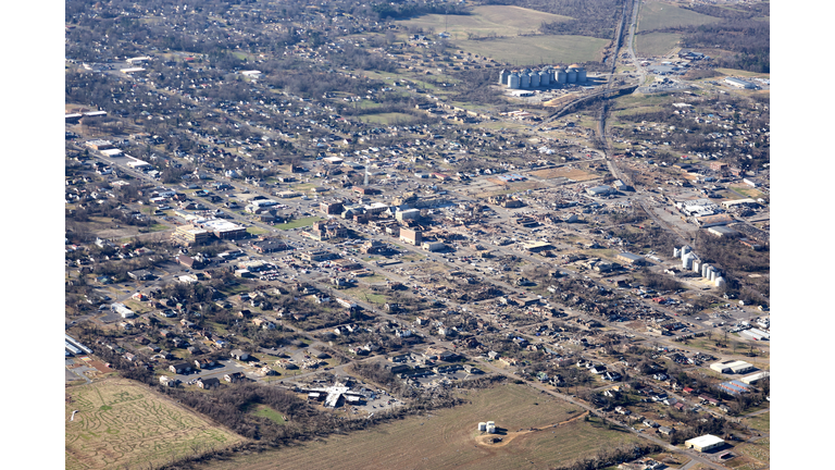 Swath Of Tornadoes Tear Through Midwest