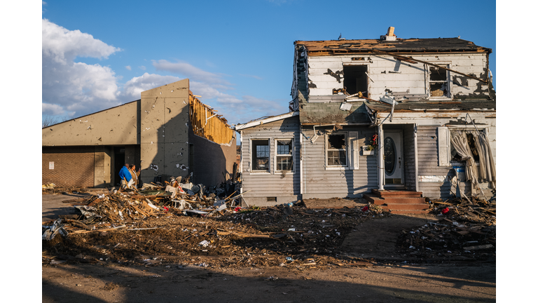 Swath Of Tornadoes Tear Through Midwest