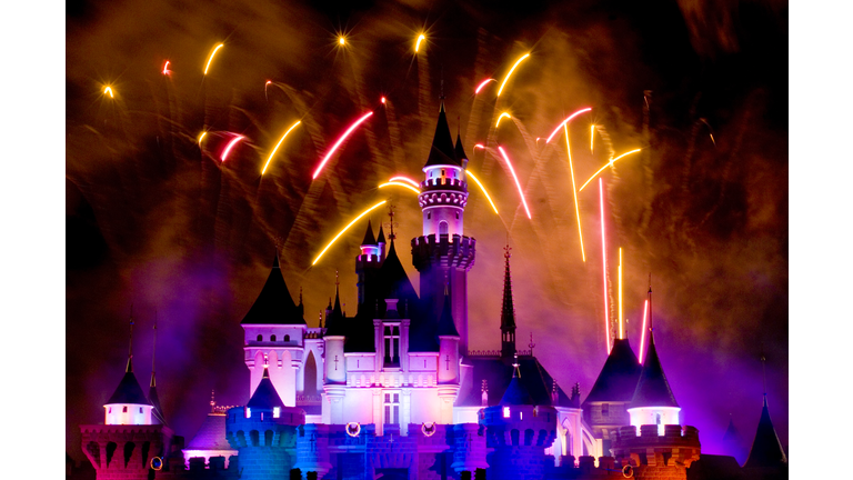 Firework's Display at Hong Kong Disneyland