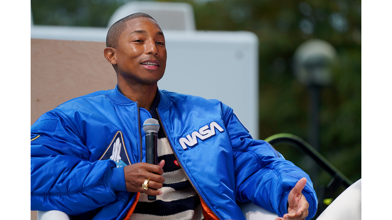 Pharrell Williams Holds Forum At Norfolk State University To Discuss Full Potential Of The Cities Of Virginia Beach And Norfolk In His Home State Of Virginia