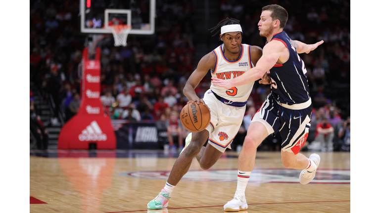 New York Knicks v Houston Rockets