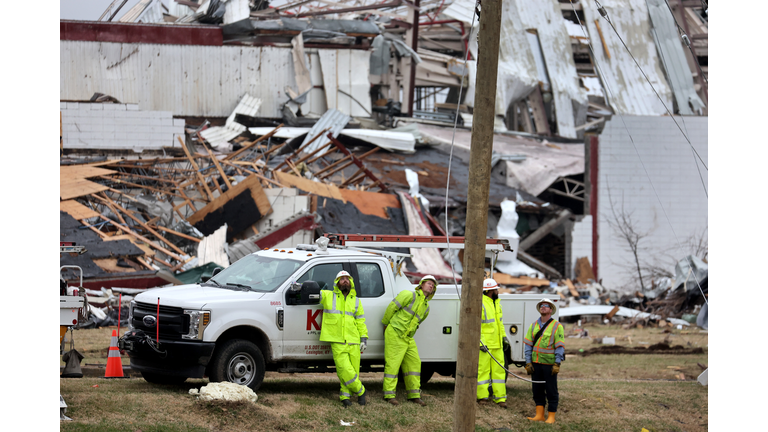 Swath Of Tornadoes Tear Through Midwest