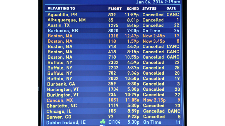 US-WEATHER-AIRPORTS-JET BLUE
