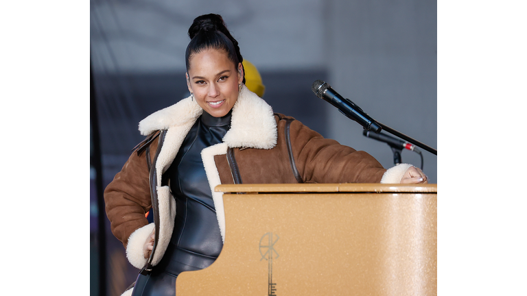 Alicia Keys Performs On NBC's "Today"