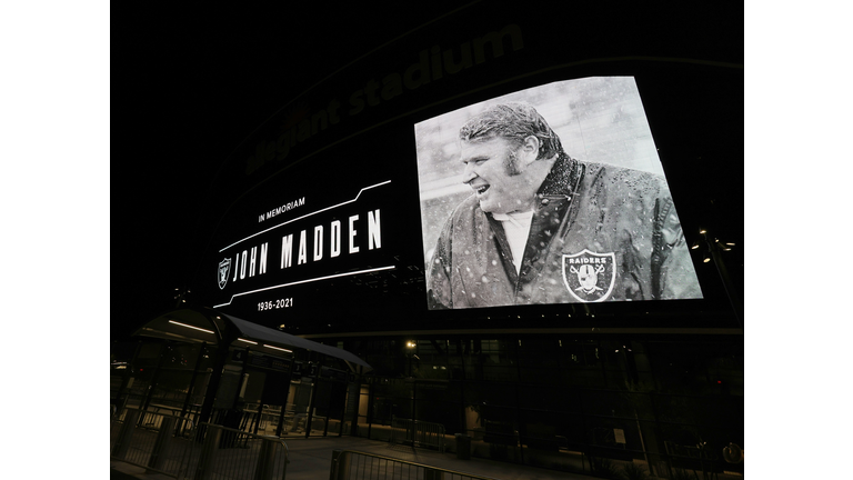 Las Vegas Raiders Honor Hall of Fame NFL Coach, Broadcaster John Madden