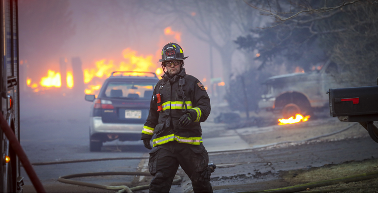 Wildfires Break Out Across Boulder County In Colorado