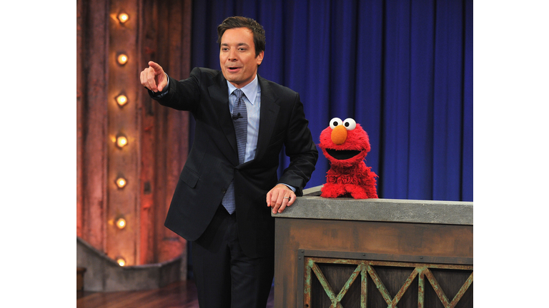 Maya Rudolph & Elmo Visit "Late Night With Jimmy Fallon"