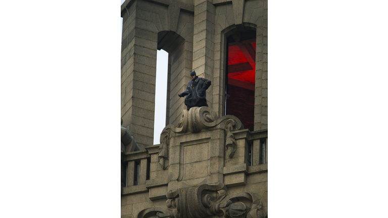 2022 Movie The Batman Films Scenes In Liverpool