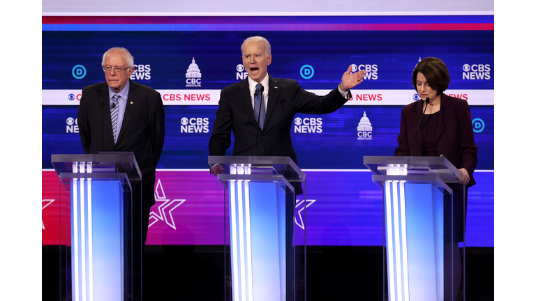 Democratic Presidential Candidates Debate In Charleston Ahead Of SC Primary