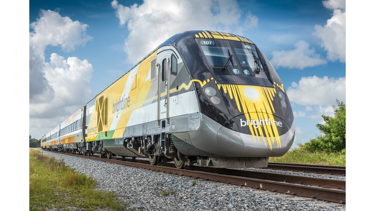 Miami Brightline train