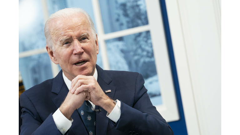 President Biden Meets Virtually With Farmers To Discuss Meat Prices