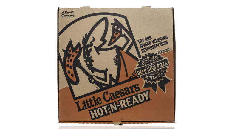 Little Caesars pizza box