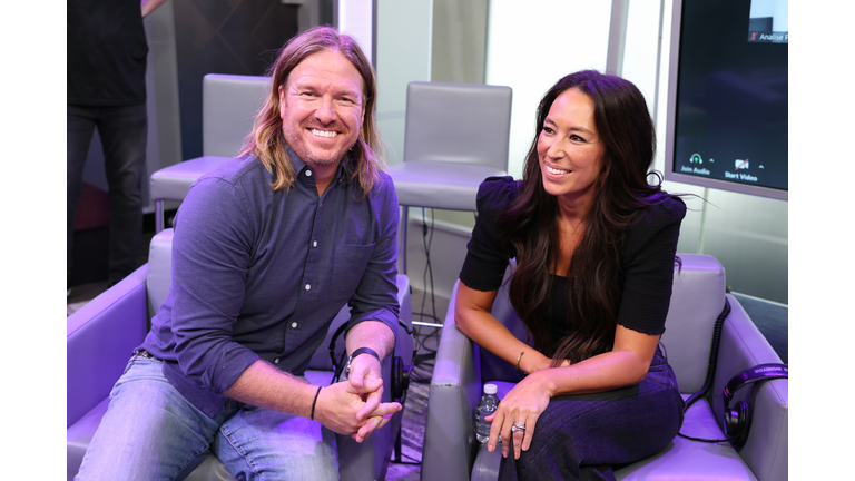 Hoda Kotb Hosts A TODAY Show Radio Event With Magnolia's Chip And Joanna Gaines At SiriusXM's New York City Fishbowl Studio