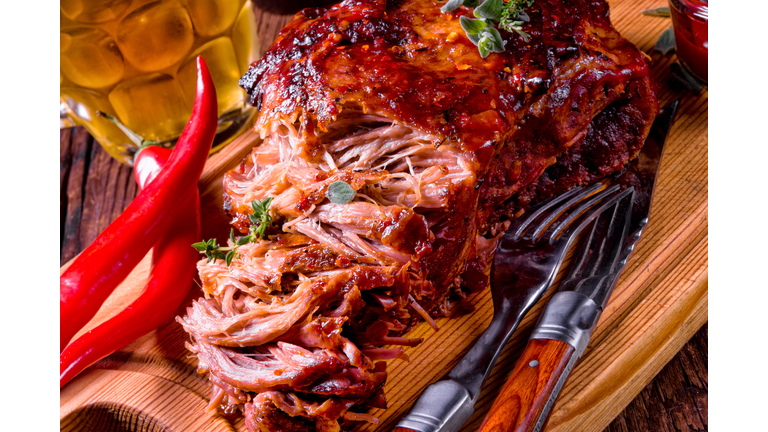 Tasty Barbecue pulled pork