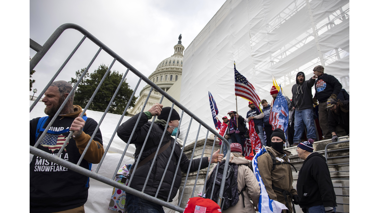 Trump Supporters Hold "Stop The Steal" Rally In DC Amid Ratification Of Presidential Election