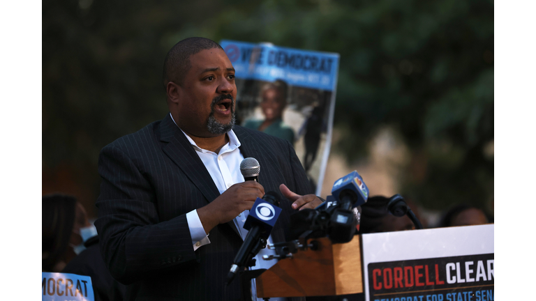 New York Gubernatorial Candidate Letitica James And NYC Mayoral Candidate Eric Adams Attend Get Out The Vote Rally