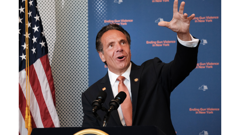 New York Gov. Cuomo Speaks On Gun Violence Prevention