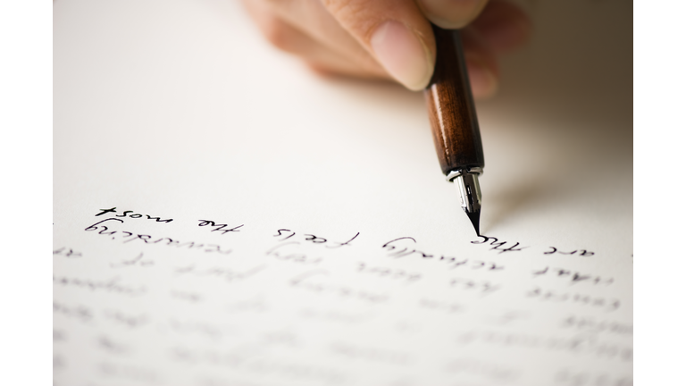 Writing letter to a friend