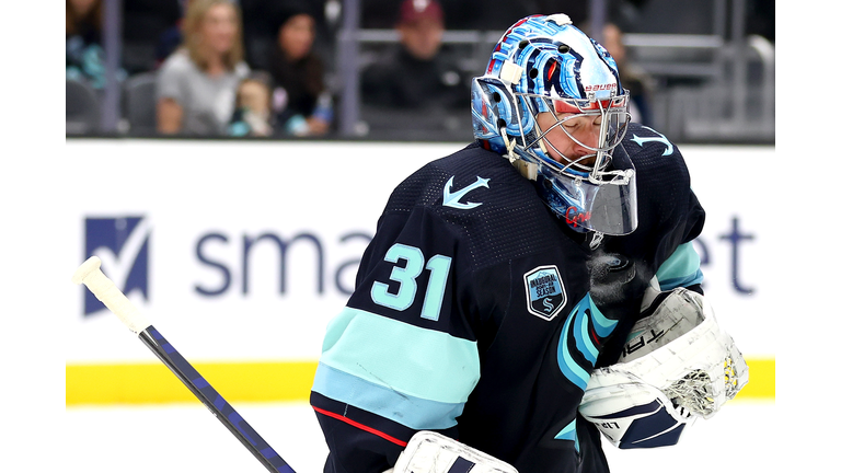 Seattle Kraken need Philipp Grubauer at top of his game in 1st