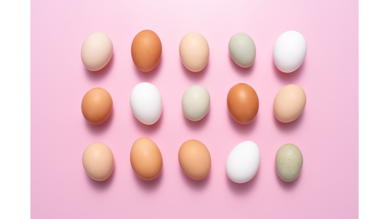Eggs of Different Colors