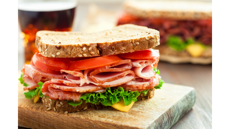 Ham and Cheese Sandwich