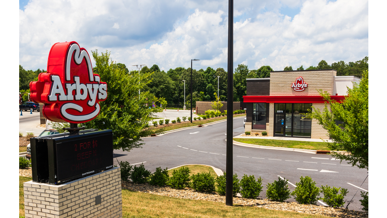 Arby's restaurant & sign