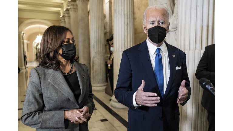 President Biden Speaks At U.S. Capitol On Anniversary Of January 6 Attack