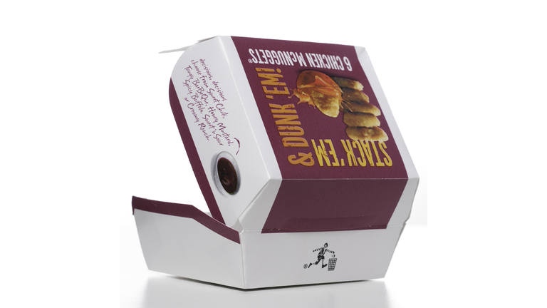 McDonalds 6 Chickens McNuggets box