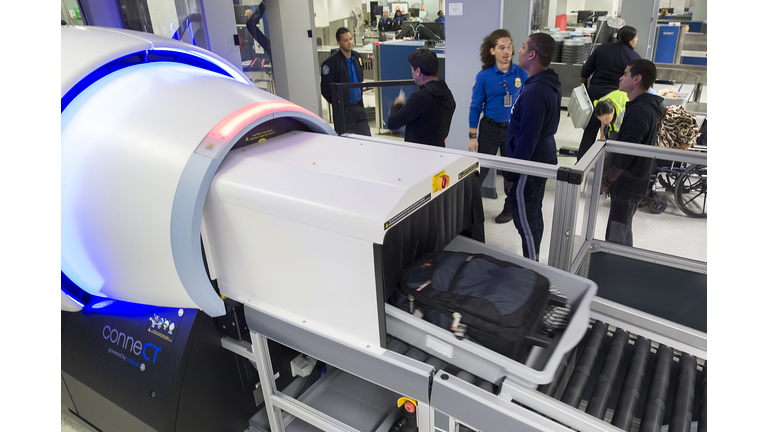 New 3-D Explosives Scanner Installed At TSA Checkpoint At Miami Airport