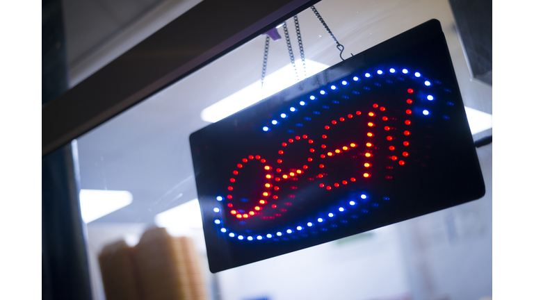 Take Away Neon Open Sign