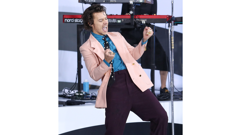 Harry Styles Performs On NBC's "Today"...