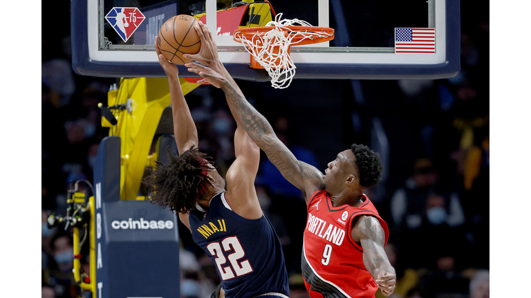 Portland Trail Blazers v Denver Nuggets