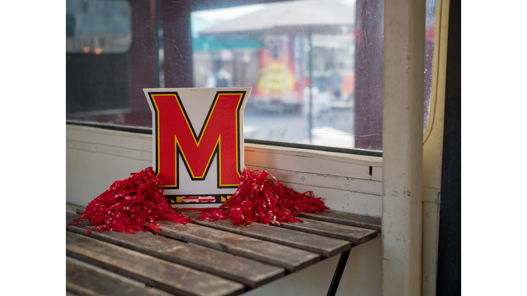 University of Maryland display and decorations