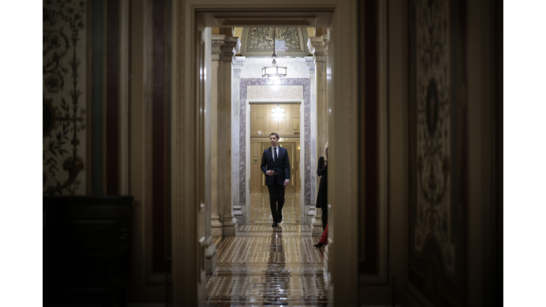 Lawmakers Work On Capitol Hill