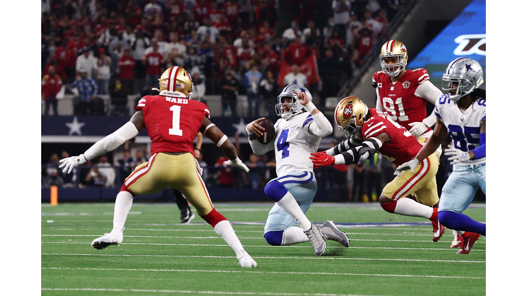 NFC Wild Card Playoffs - San Francisco 49ers v Dallas Cowboys