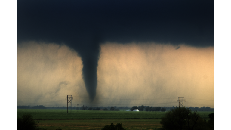 Tornado in Cheyenne, Oklahoma